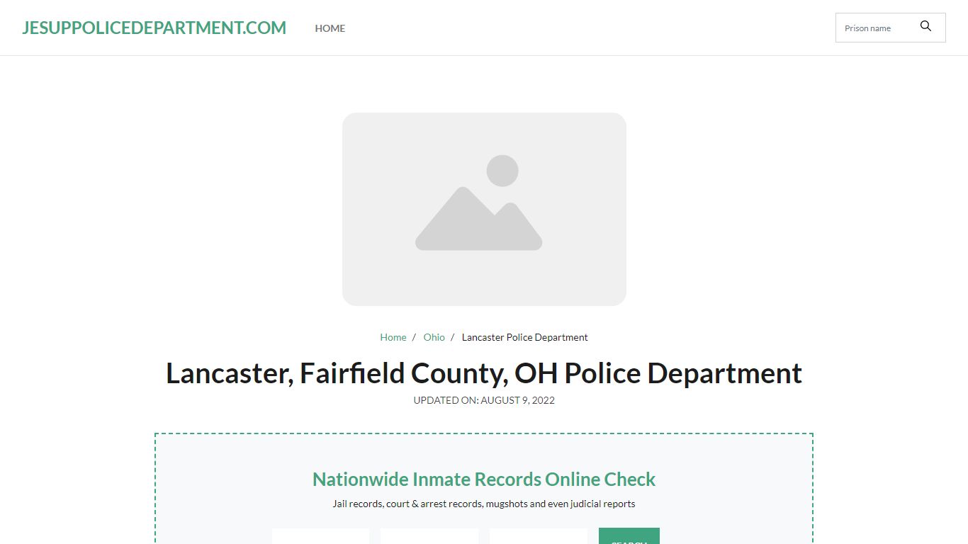 Lancaster, OH Police - City Jail Inmates, Arrests - Jesup Police Department